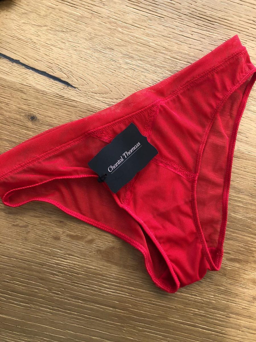 Silk lingerie set Chantal Thomass Red in Silk - 38835524